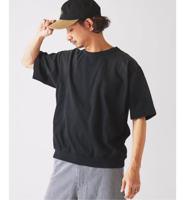 JOURNAL STANDARD relume「《予約》ラフカット ミニ裏毛 半袖スウェット」|Tシャツ・カットソー|
