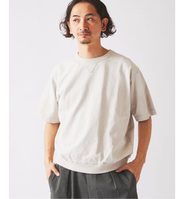 JOURNAL STANDARD relume「《予約》ラフカット ミニ裏毛 半袖スウェット」|Tシャツ・カットソー|