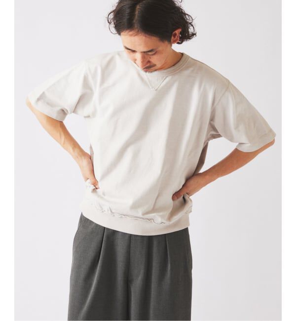 JOURNAL STANDARD relume「《予約》ラフカット ミニ裏毛 半袖スウェット」|Tシャツ・カットソー|