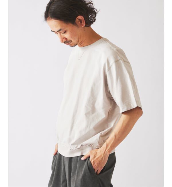 JOURNAL STANDARD relume「《予約》ラフカット ミニ裏毛 半袖スウェット」|Tシャツ・カットソー|