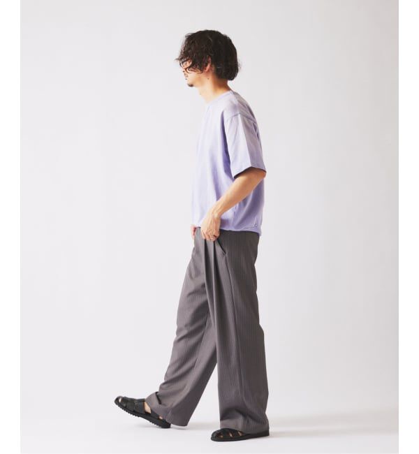 JOURNAL STANDARD relume「《予約》ラフカット ミニ裏毛 半袖スウェット」|Tシャツ・カットソー|