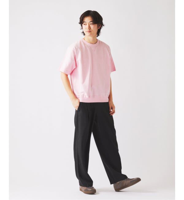 JOURNAL STANDARD relume「《予約》ラフカット ミニ裏毛 半袖スウェット」|Tシャツ・カットソー|