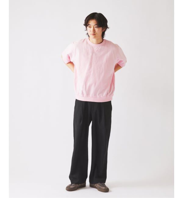 JOURNAL STANDARD relume「《予約》ラフカット ミニ裏毛 半袖スウェット」|Tシャツ・カットソー|