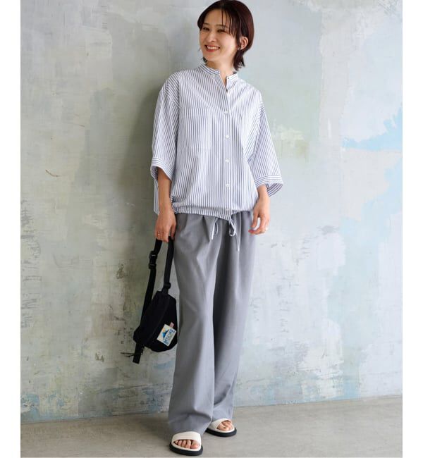 JOURNAL STANDARD relume「《追加予約 / 新色》ストライプバンドカラードロストシャツ」|シャツ・ブラウス|