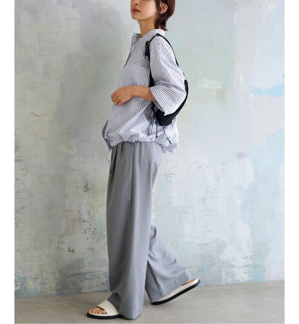 JOURNAL STANDARD relume「《追加予約 / 新色》ストライプバンドカラードロストシャツ」|シャツ・ブラウス|