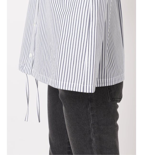 JOURNAL STANDARD relume「《追加予約 / 新色》ストライプバンドカラードロストシャツ」|シャツ・ブラウス|
