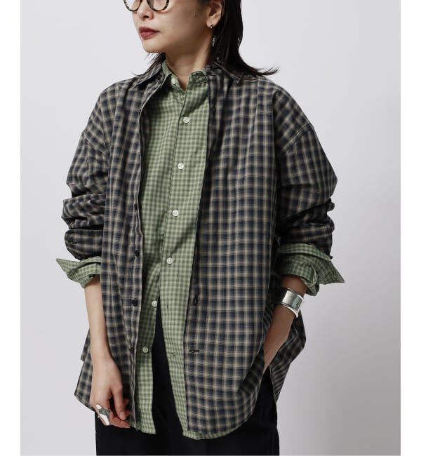 journal standard L'essage「【PARROTT CANVAS/パロットキャンバス】PCM Regular Shirt - Small：シャツ」|シャツ・ブラウス|