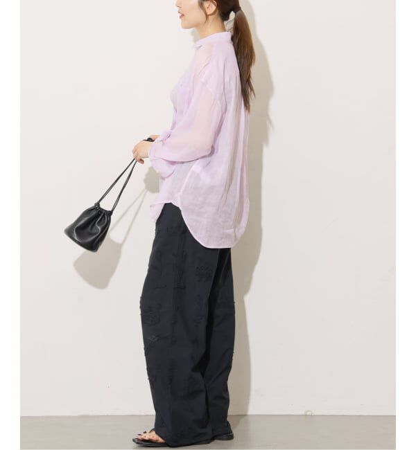 JOURNAL STANDARD relume「《追加予約 / 新色》手洗い可 / ラミーオーバーサイズシャツ」|シャツ・ブラウス|