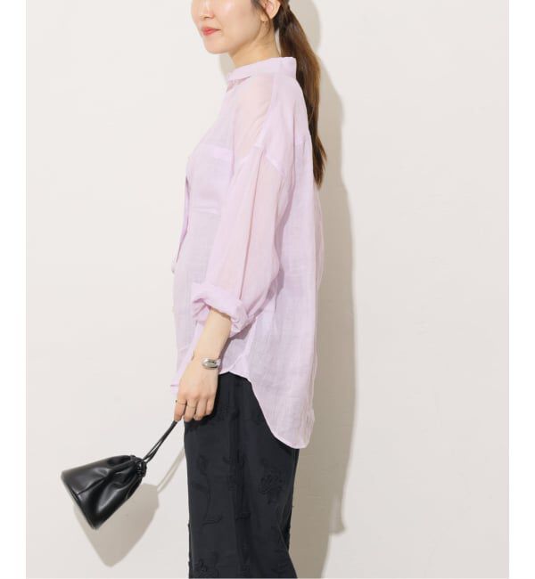 JOURNAL STANDARD relume「《追加予約 / 新色》手洗い可 / ラミーオーバーサイズシャツ」|シャツ・ブラウス|