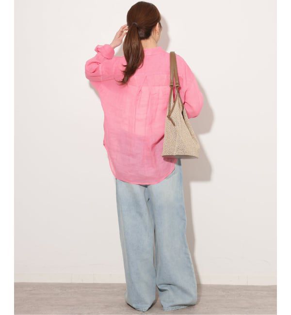 JOURNAL STANDARD relume「《追加予約 / 新色》手洗い可 / ラミーオーバーサイズシャツ」|シャツ・ブラウス|