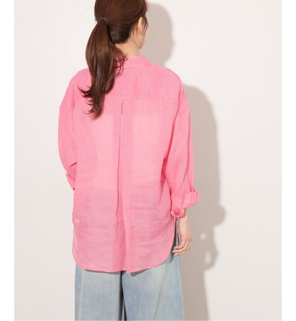 JOURNAL STANDARD relume「《追加予約 / 新色》手洗い可 / ラミーオーバーサイズシャツ」|シャツ・ブラウス|