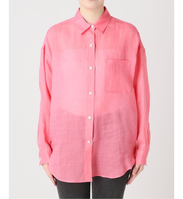 JOURNAL STANDARD relume「《追加予約 / 新色》手洗い可 / ラミーオーバーサイズシャツ」|シャツ・ブラウス|