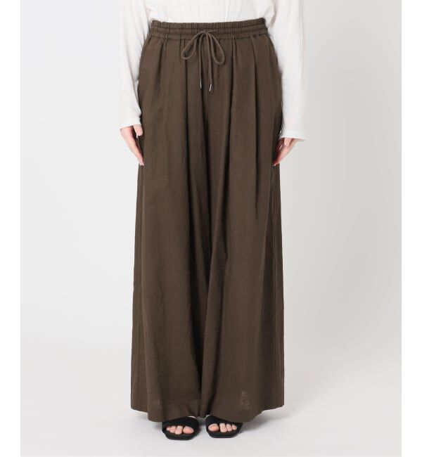 JOURNAL STANDARD relume「《追加予約 / 新色》リネンコットンワイドギャザーパンツ」|その他|