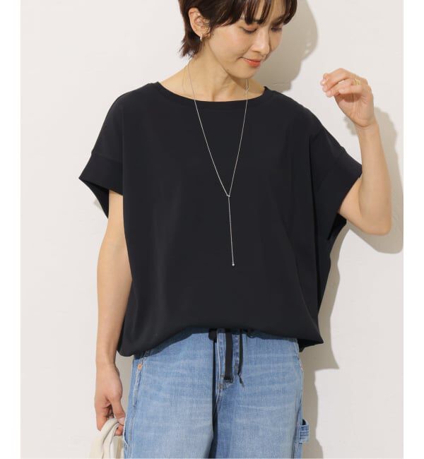 JOURNAL STANDARD relume「《予約》［26SS新作］コットンドロップショルダー ドロストT」|Tシャツ・カットソー|ブラック