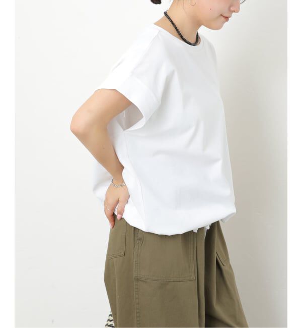 JOURNAL STANDARD relume「《予約》［26SS新作］コットンドロップショルダー ドロストT」|Tシャツ・カットソー|