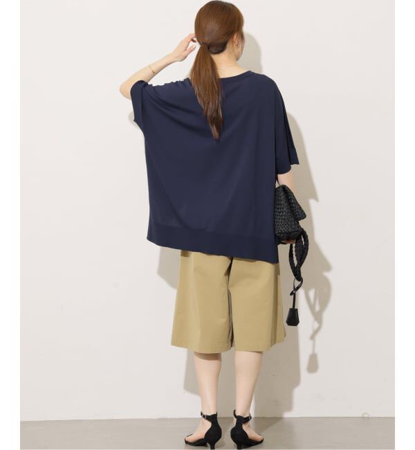 JOURNAL STANDARD relume「《追加予約 / 新色》接触冷感 / ウォッシャブルクールポンチョプルオーバー」|ニット・セーター|