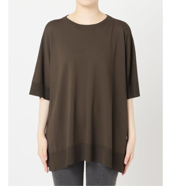 JOURNAL STANDARD relume「《追加予約 / 新色》接触冷感 / ウォッシャブルクールポンチョプルオーバー」|ニット・セーター|