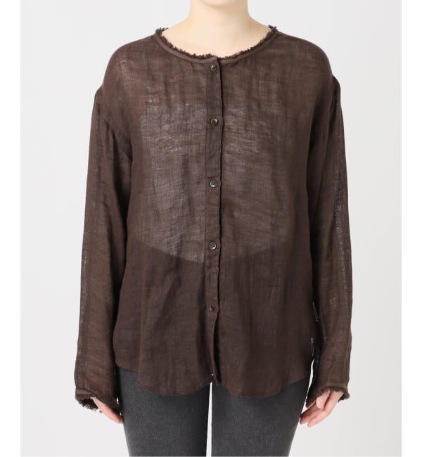 JOURNAL STANDARD relume「《予約》［26SS新作］リネンガーゼ2WAYカーディガン」|シャツ・ブラウス|