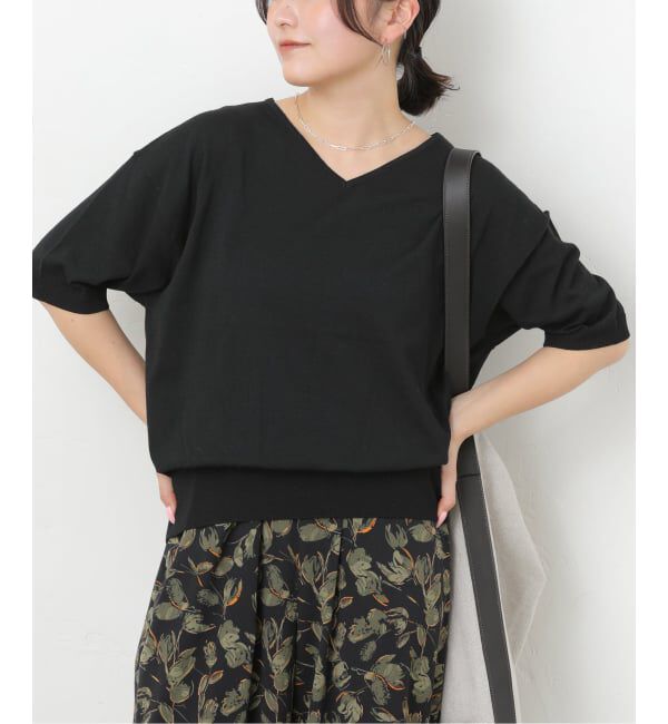 JOURNAL STANDARD relume「《予約》【MULTI FUNC+】UVカット / 接触冷感 / ドライタッチVネックプルオーバー」|ニット・セーター|