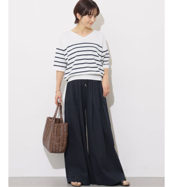 JOURNAL STANDARD relume「《予約》【MULTI FUNC+】UVカット / 接触冷感 / ドライタッチVネックプルオーバー」|ニット・セーター|