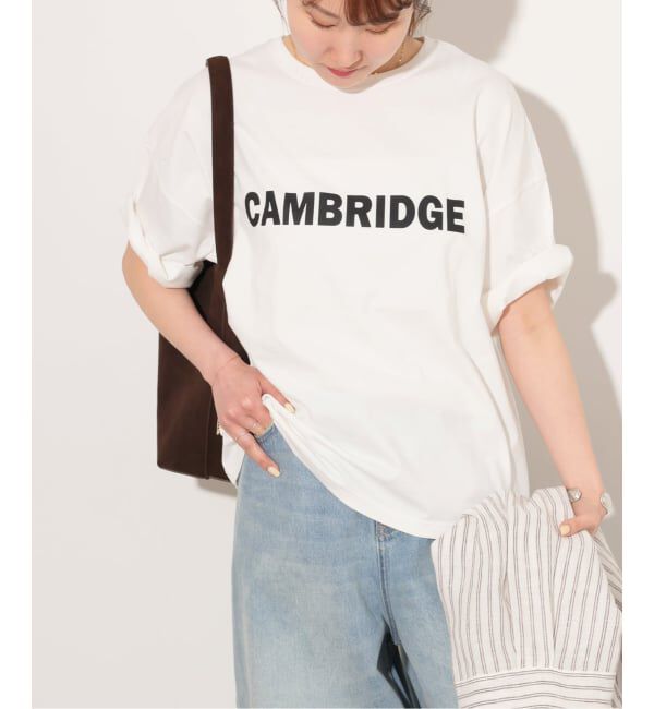 JOURNAL STANDARD relume「《予約》［26SS新作］CAMBRIDGEロゴTシャツ」|Tシャツ・カットソー|