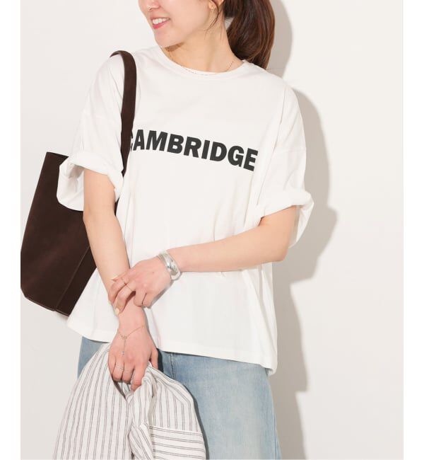 JOURNAL STANDARD relume「《予約》［26SS新作］CAMBRIDGEロゴTシャツ」|Tシャツ・カットソー|
