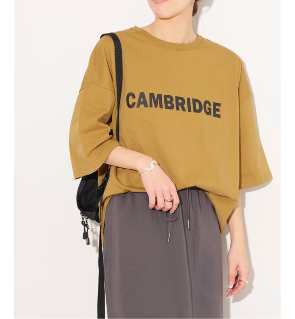 JOURNAL STANDARD relume「《予約》［26SS新作］CAMBRIDGEロゴTシャツ」|Tシャツ・カットソー|