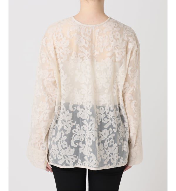 JOURNAL STANDARD「《予約》【osedit】エンブロイダリーオーガンジーブラウス」|シャツ・ブラウス|