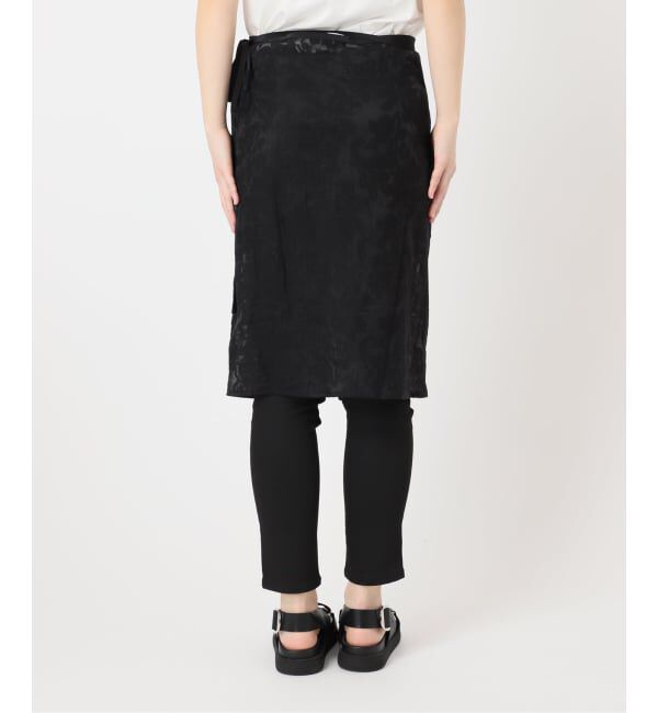 JOURNAL STANDARD「《予約》【osedit】エンブロイダリーオーガンジーラップスカート」|スカート|