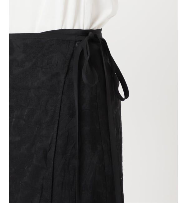 JOURNAL STANDARD「《予約》【osedit】エンブロイダリーオーガンジーラップスカート」|スカート|