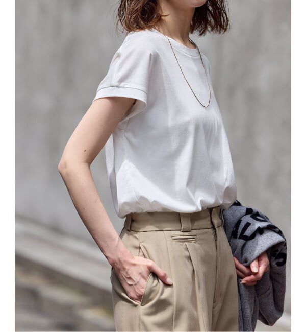 JOURNAL STANDARD「《追加予約》汗ジミ防止ナノシアコンパクトTシャツ」|Tシャツ・カットソー|