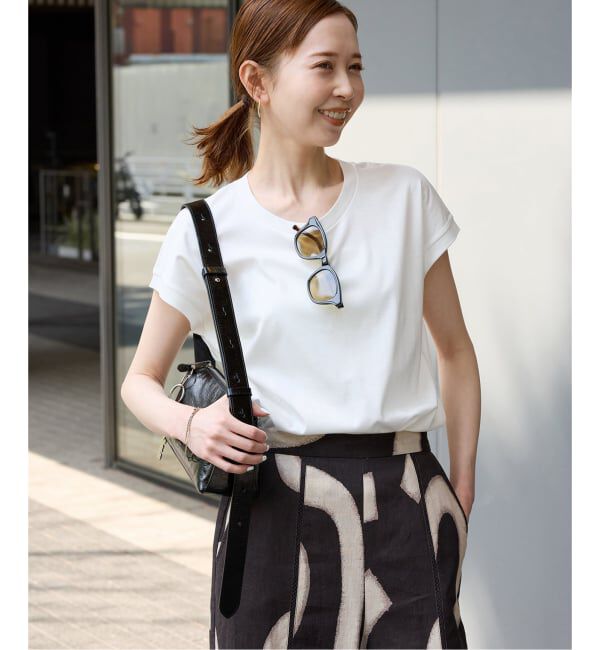 JOURNAL STANDARD「《追加予約》汗ジミ防止ナノシアコンパクトTシャツ」|Tシャツ・カットソー|