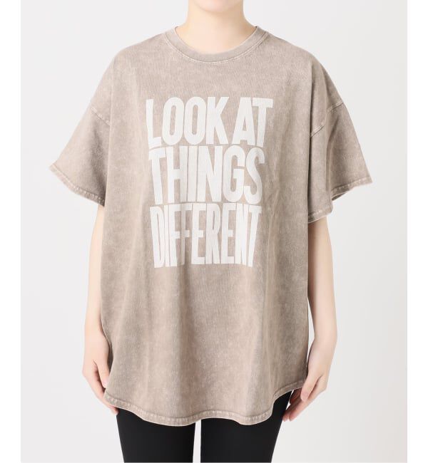 JOURNAL STANDARD「《追加予約》ラウンドヘムピグメントT」|Tシャツ・カットソー|