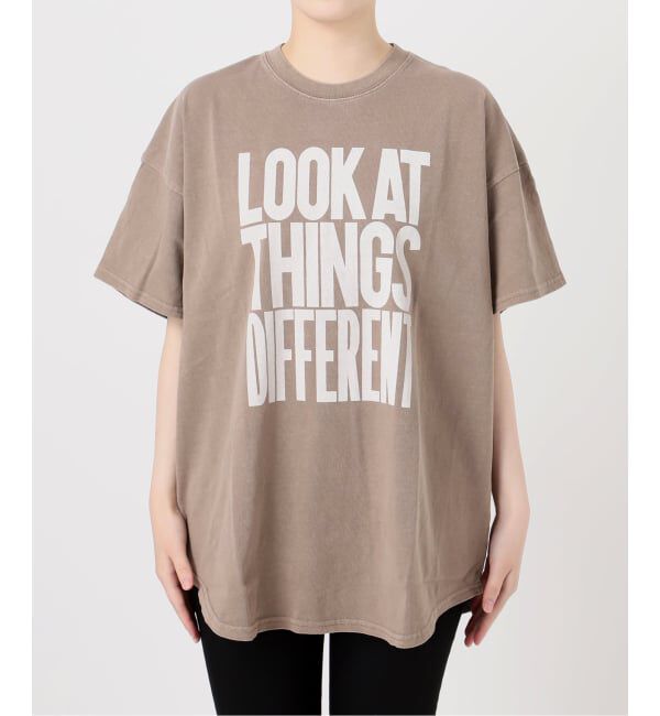 JOURNAL STANDARD「《追加予約》ラウンドヘムピグメントT」|Tシャツ・カットソー|