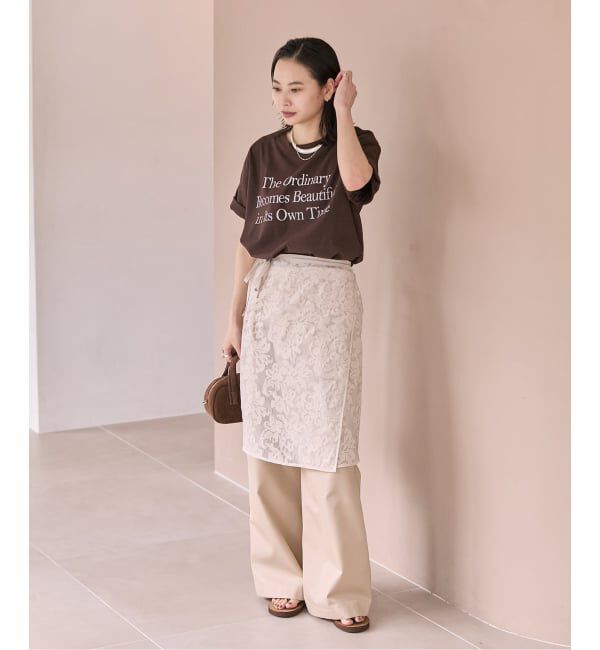 JOURNAL STANDARD「《予約》汗ジミ防止天竺プリントT」|Tシャツ・カットソー|