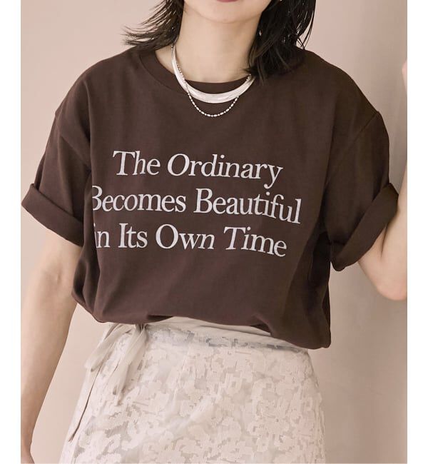 JOURNAL STANDARD「《予約》汗ジミ防止天竺プリントT」|Tシャツ・カットソー|