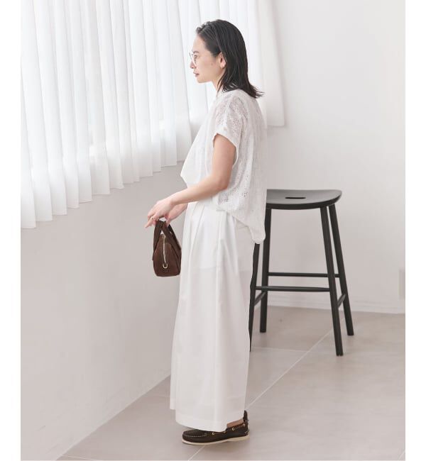 JOURNAL STANDARD「《予約》レースタックボリュームシャツ」|シャツ・ブラウス|