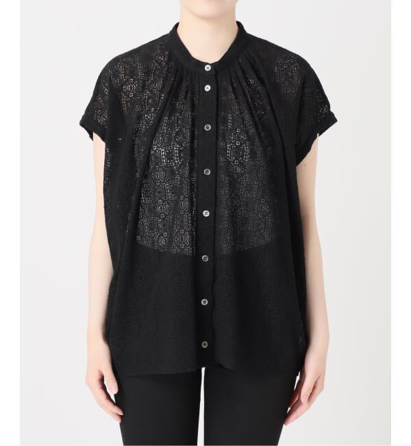 JOURNAL STANDARD「《予約》レースタックボリュームシャツ」|シャツ・ブラウス|