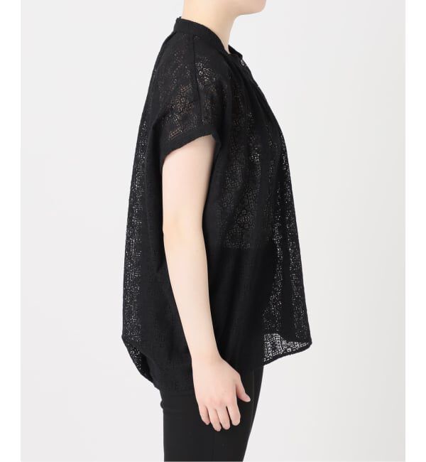 JOURNAL STANDARD「《予約》レースタックボリュームシャツ」|シャツ・ブラウス|