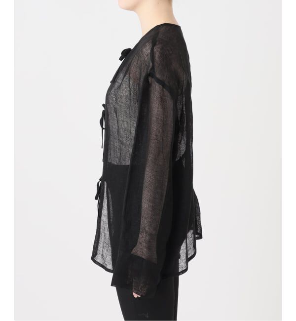 JOURNAL STANDARD「《予約》【osedit】 リネンメッシュ2WAY ブラウス」|シャツ・ブラウス|