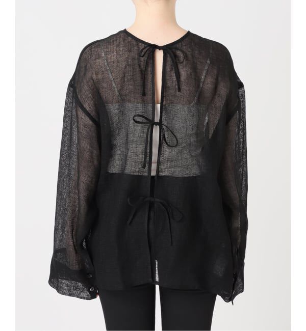 JOURNAL STANDARD「《予約》【osedit】 リネンメッシュ2WAY ブラウス」|シャツ・ブラウス|