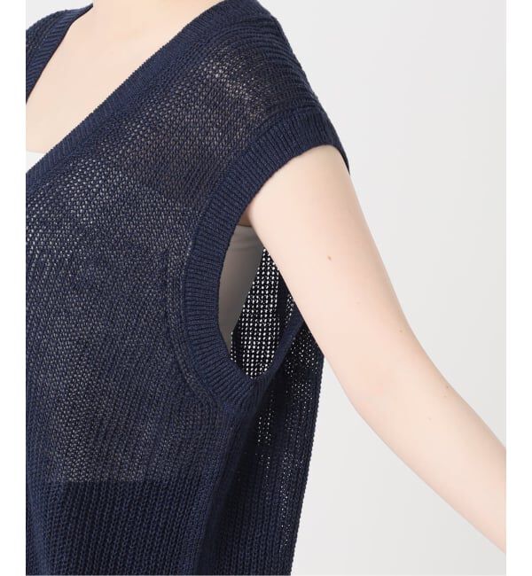 JOURNAL STANDARD「《予約》【osedit】WASHABLELINEN Vベスト」|ベスト・ジレ|