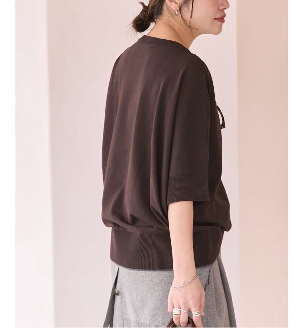 JOURNAL STANDARD「《予約》WASHABLE COOL UV ドルマンプルオーバー」|ニット・セーター|