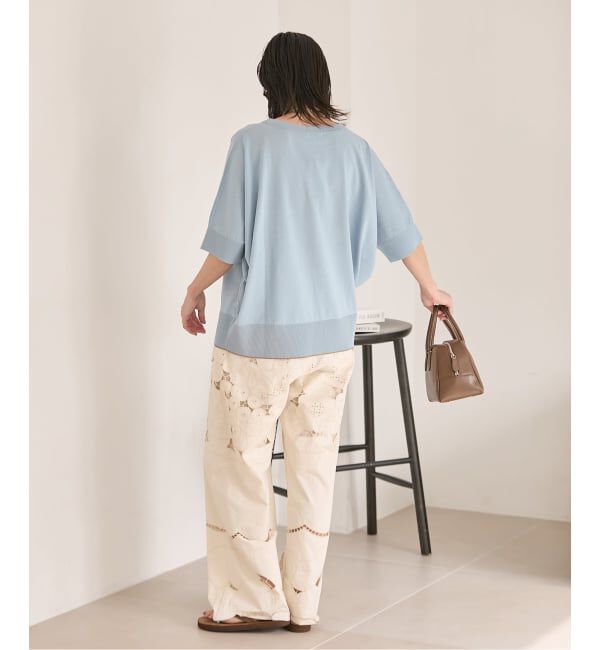 JOURNAL STANDARD「《予約》WASHABLE COOL UV ドルマンプルオーバー」|ニット・セーター|