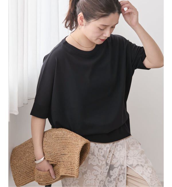 JOURNAL STANDARD「《予約》WASHABLE COOL UV ドルマンプルオーバー」|ニット・セーター|