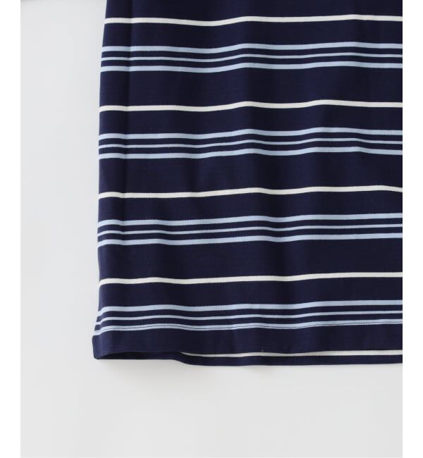 JOURNAL STANDARD「《予約》LACOSTE / ラコステ 別注 マルチ ストライプ クルーネック Tシャツ」|Tシャツ・カットソー|