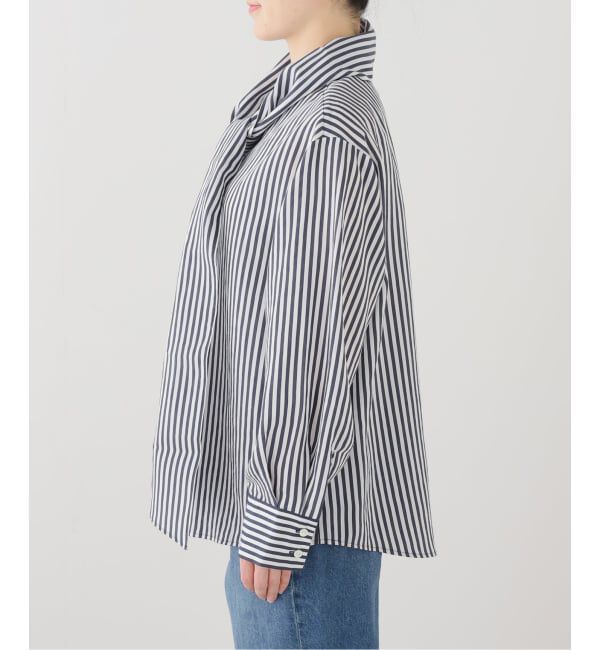 JOURNAL STANDARD「ストライプボウタイ2WAYブラウス」|シャツ・ブラウス|