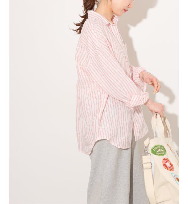 JOURNAL STANDARD relume「《予約》No.66フレンチリネンビッグスキッパー」|シャツ・ブラウス|