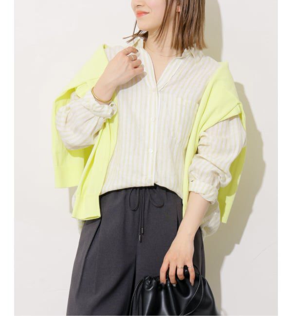 JOURNAL STANDARD relume「《予約》No.66フレンチリネンビッグスキッパー」|シャツ・ブラウス|