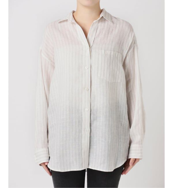 JOURNAL STANDARD relume「《予約》No.66フレンチリネンビッグスキッパー」|シャツ・ブラウス|